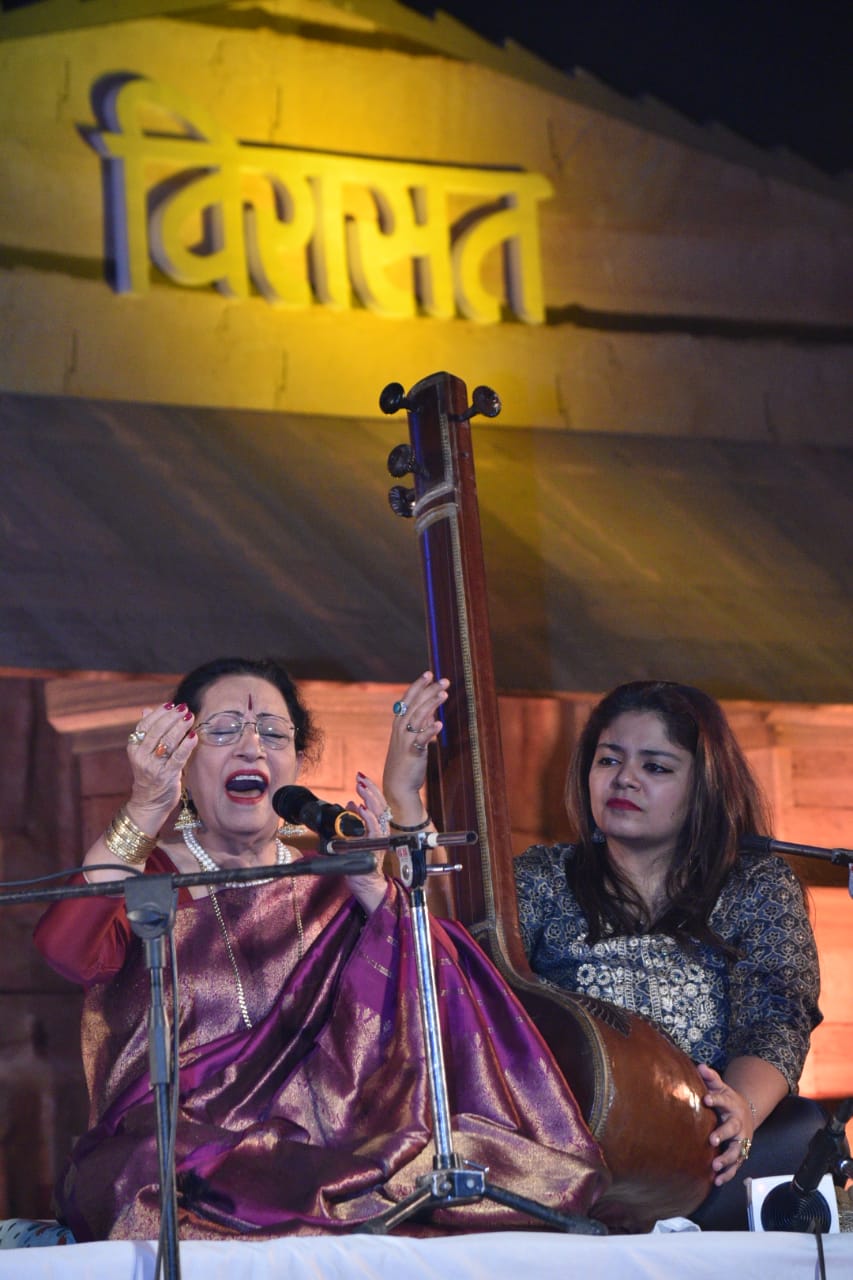 Kathak dance presented by Amartya Chatterjee Ghosh in Virasat